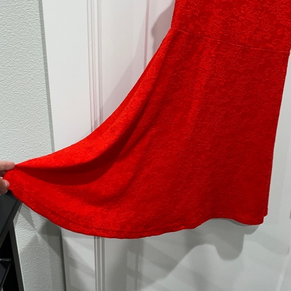 Red Summer Dress - Picture 6 of 11
